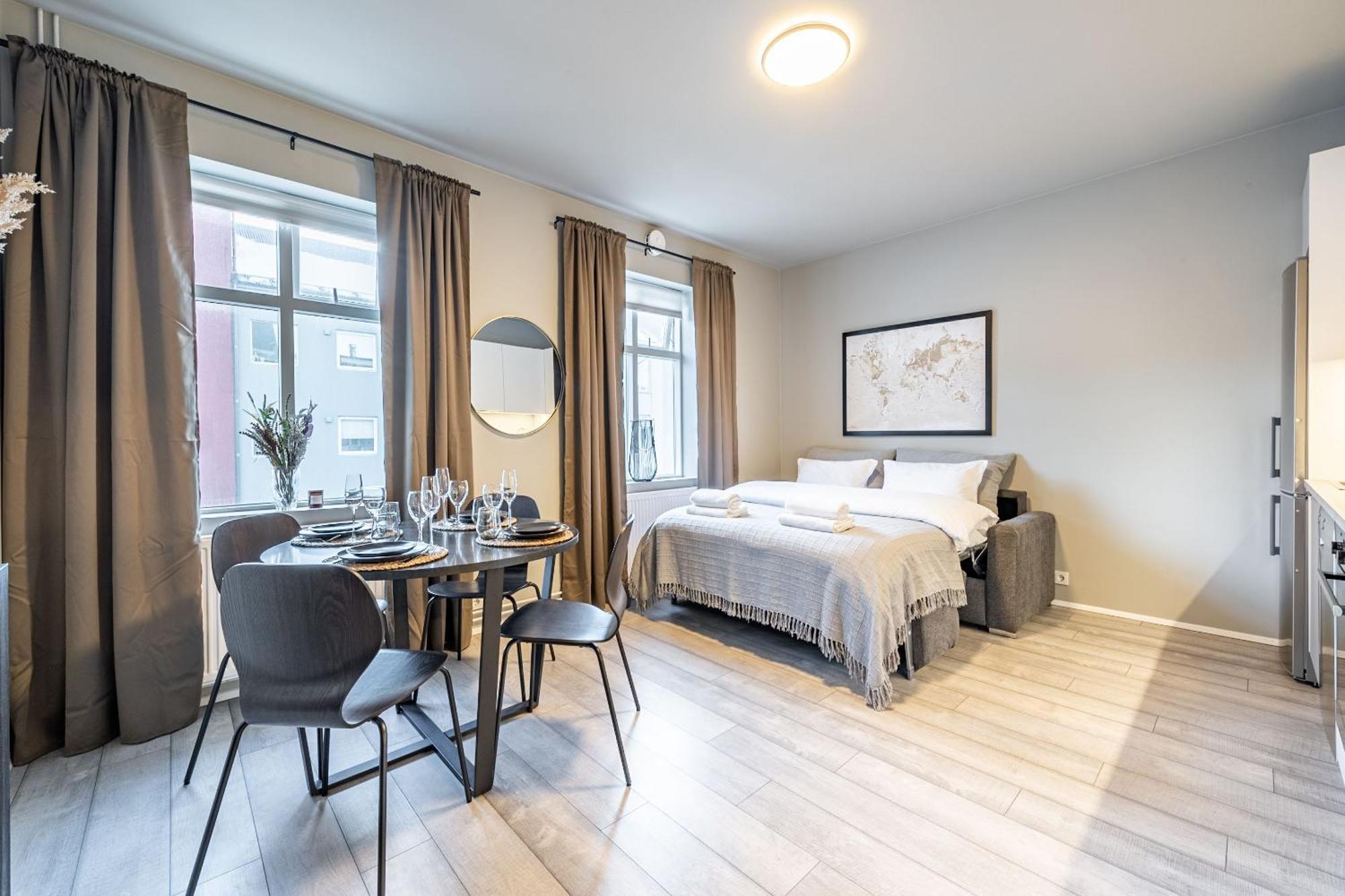 Apartmán Astro Laugavegur Reykjavík Exteriér fotografie