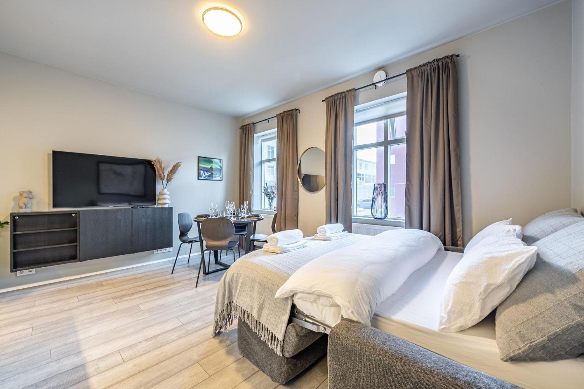 Apartmán Astro Laugavegur Reykjavík Exteriér fotografie